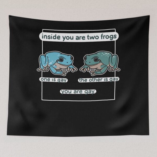Item preview, Two frogs inside you, they are gay Classic T-Shirt designed and sold by YusufRuiter.