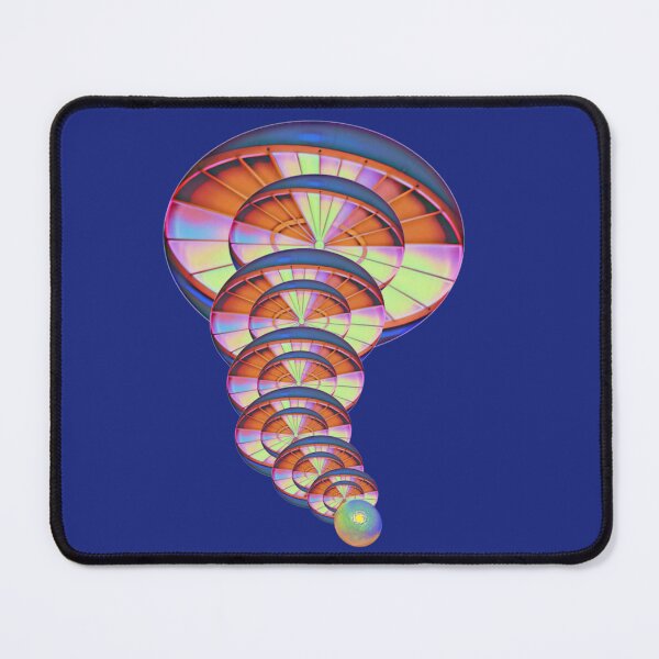 Item preview, Futuristic graphic - UFO tower photo collage designed and sold by kikidu21.