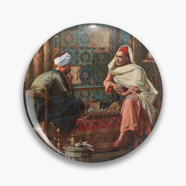 Item preview, The Chess Players (1904) - Ludwig Deutsch designed and sold by SALON DES ARTS.