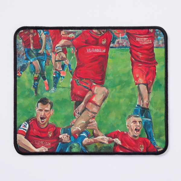 Item preview, Wrexham AFC "Celebration" Painting designed and sold by Nayith10.