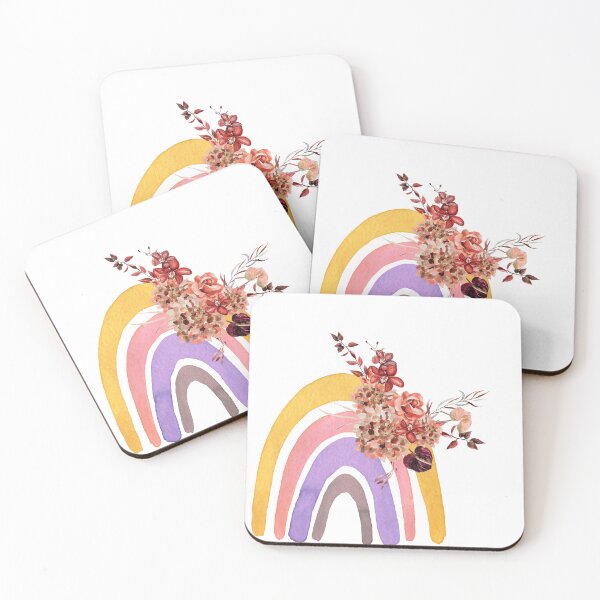Item preview, Light fall floral rainbow designed and sold by kpapiez.