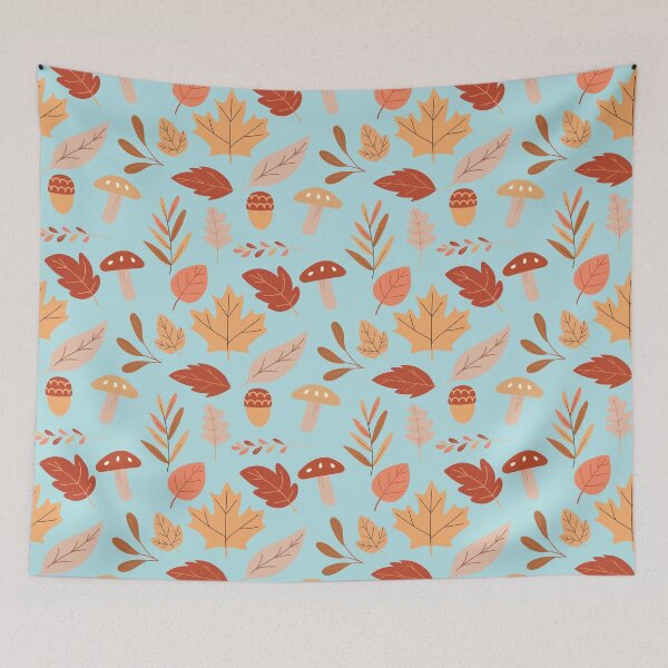 Item preview, Iceberg Blue Autumn Pattern designed and sold by Geo De la Cruz.