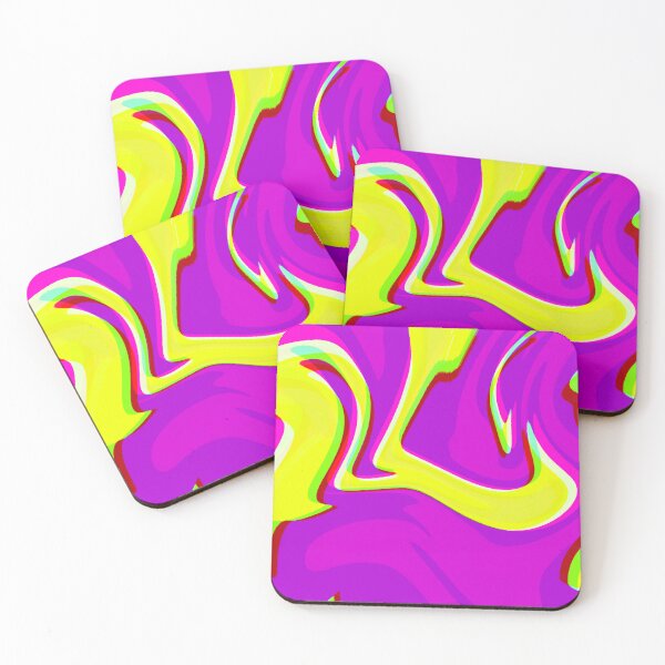 Item preview, Yellow and Purple Tones Marble Pattern designed and sold by theprintedclub.