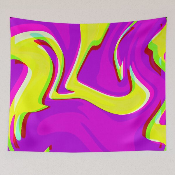 Item preview, Yellow and Purple Tones Marble Pattern designed and sold by theprintedclub.