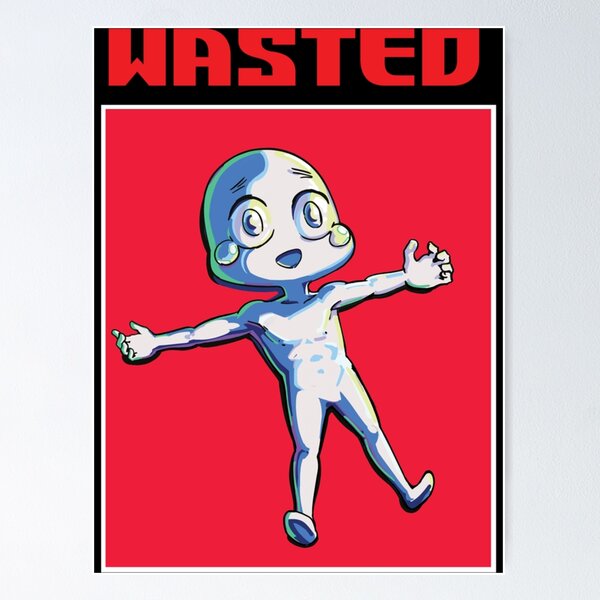 Item preview, WASTED (RED) Essential T-Shirt designed and sold by YusufRuiter.
