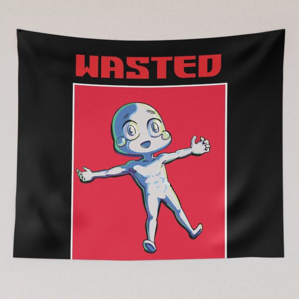 Item preview, WASTED (RED) Essential T-Shirt designed and sold by YusufRuiter.