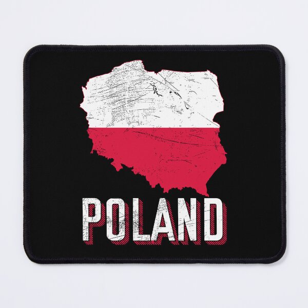 Item preview, Poland flag map designed and sold by Mila1946.