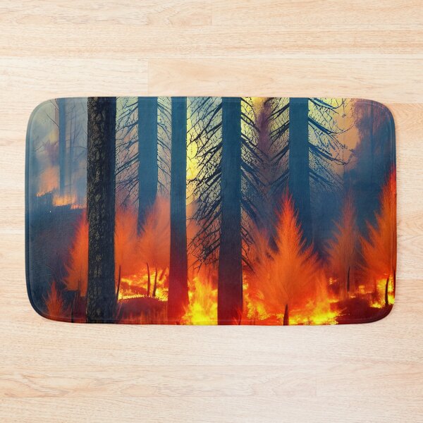 Item preview, Forest Fire, Ai Generated Art  designed and sold by ACC .