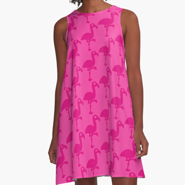 Flamingo - Pink Panic A-Line Dress