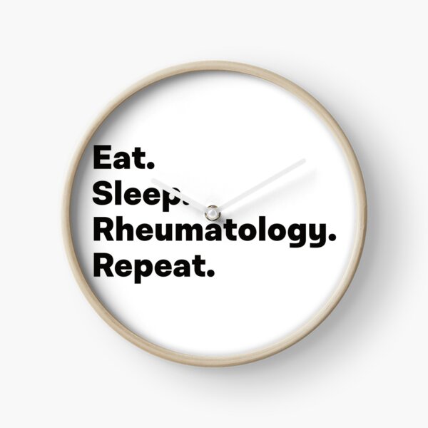 Item preview, Eat Sleep Rheumatology Repeat designed and sold by teesaurus.