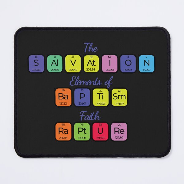 Item preview, Elements of Faith Salvation Baptism Rapture Design designed and sold by FuddalanDesigns.