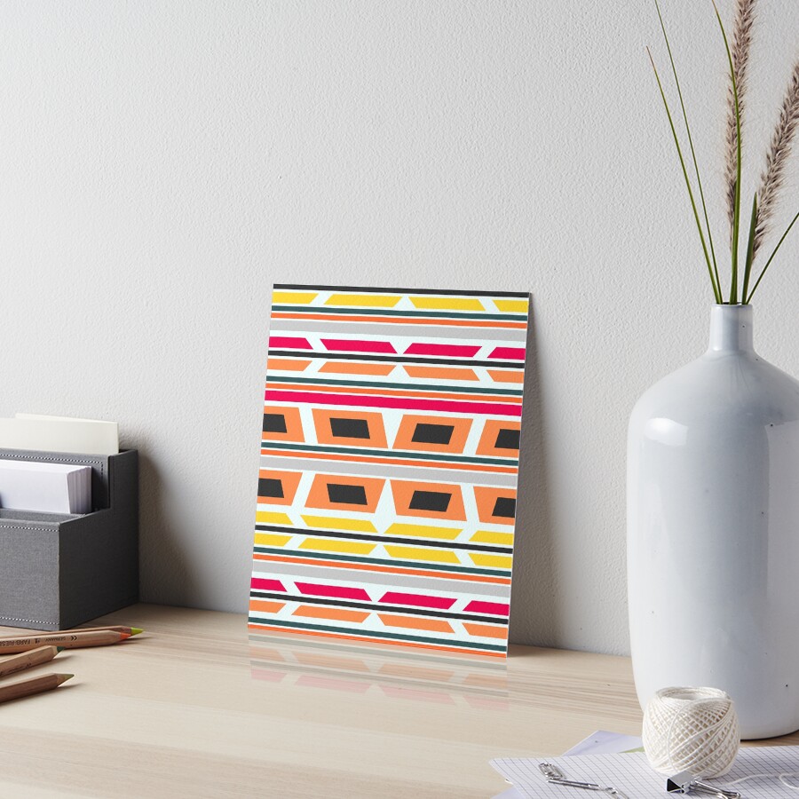 Item preview, Art Board Print designed and sold by CocosAbstract.