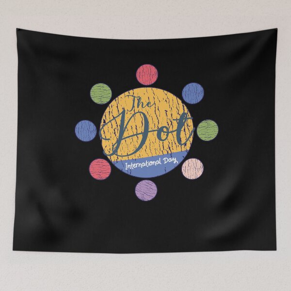 Item preview, Rustic Vintage International Dot Day See Where It Takes You The Dot designed and sold by Countrysmart.