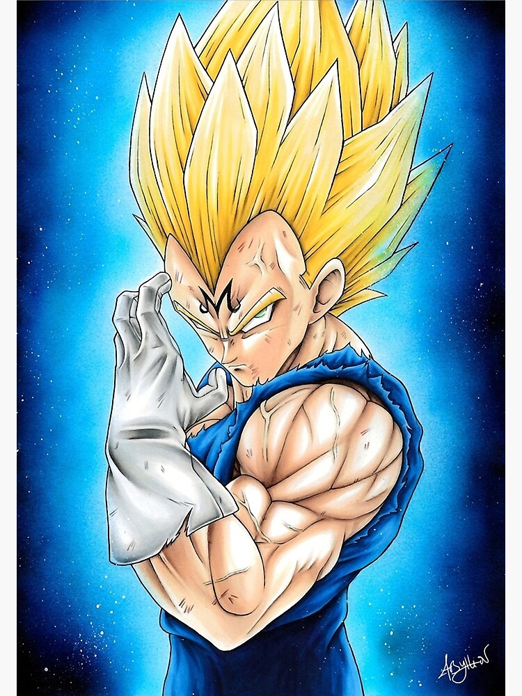 MAJIN VEGETA  Photographic Print for Sale by LILENXO