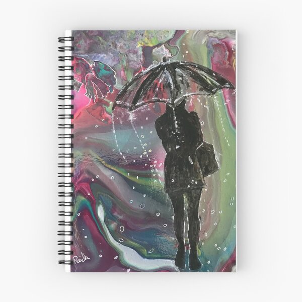 Item preview, walking alone under the rain  designed and sold by Raida Art and Mosaic Gallery .