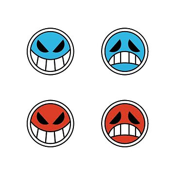 One Piece Icons & Ship Sticker Set Anime Stickers