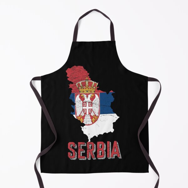 Item preview, Serbia flag map designed and sold by Mila1946.