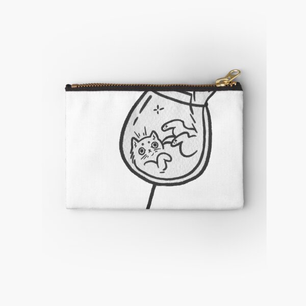 Item preview, Cat in Wineglass designed and sold by batucebeci.