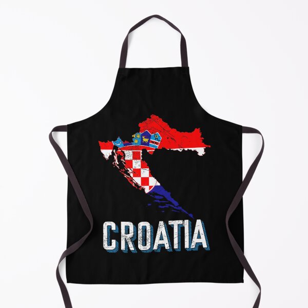 Item preview, Croatia flag map designed and sold by Mila1946.