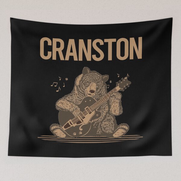 Item preview, Bear With Guitar Cranston designed and sold by BloodMoneyTwit.