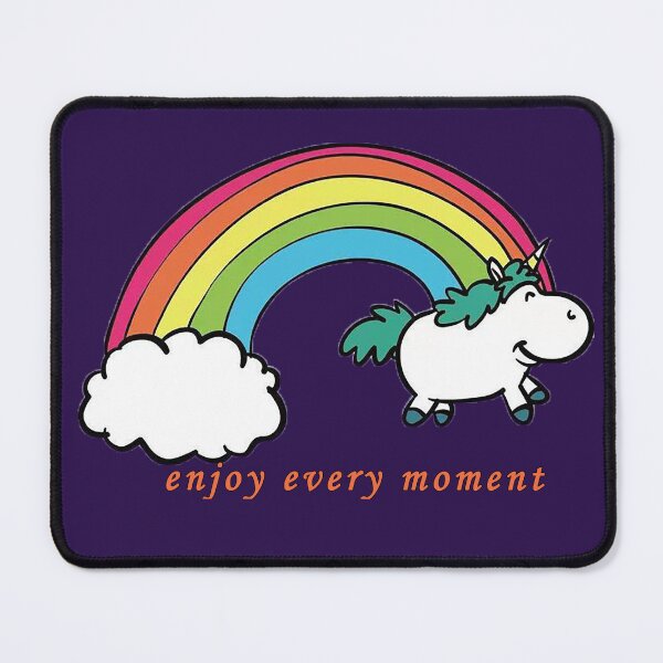 Item preview, There's a happy unicorn under the rainbow .Enjoy every moment. designed and sold by LeiweiKing.