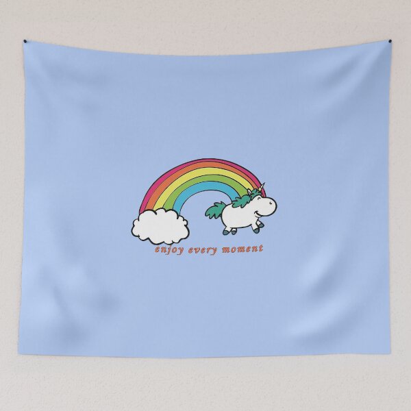 Item preview, There's a happy unicorn under the rainbow .Enjoy every moment. designed and sold by LeiweiKing.