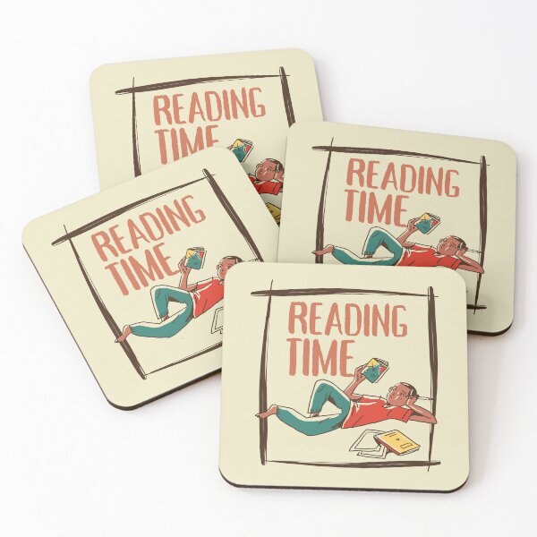 Item preview, Reading Time - motivation for book lovers designed and sold by shmodev.