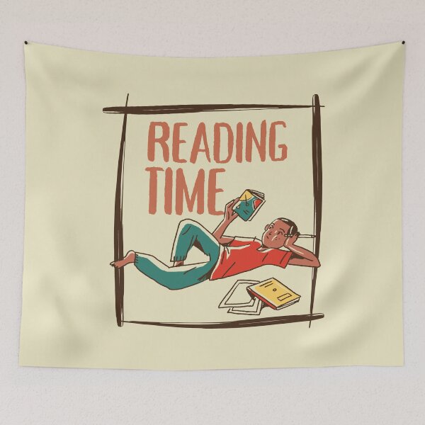 Item preview, Reading Time - motivation for book lovers designed and sold by shmodev.