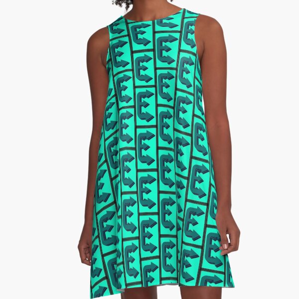 The Alphabet The letter E A-Line Dress