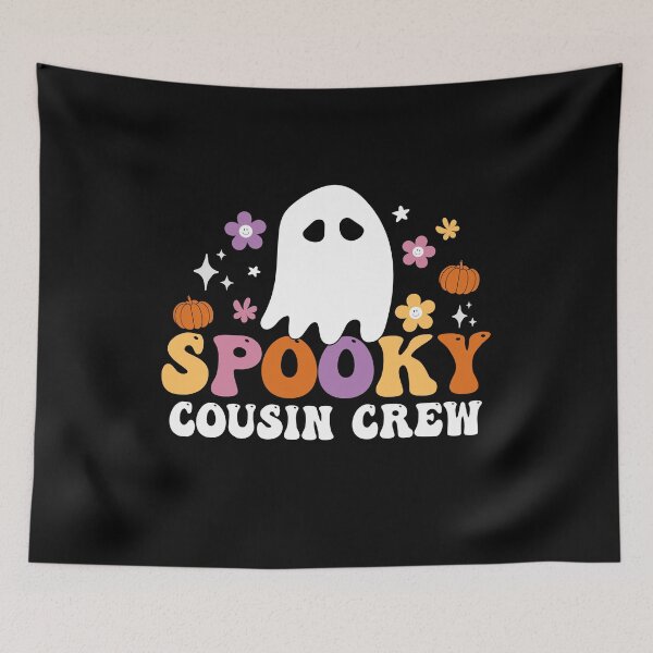 Item preview, Spooky cousin crew Groovy Ghost Spooky Season Lazy Halloween Costume designed and sold by Sasikharn.