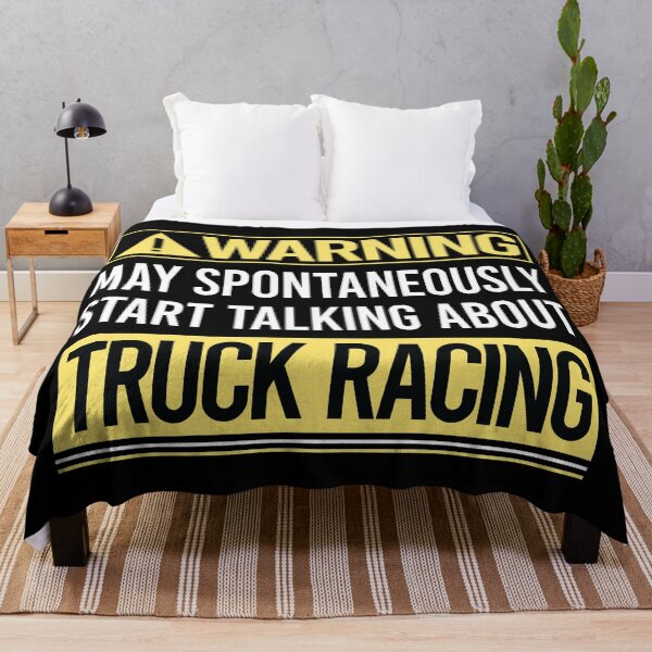 Item preview, Warning About Truck Racing Race designed and sold by WrightTrouble.