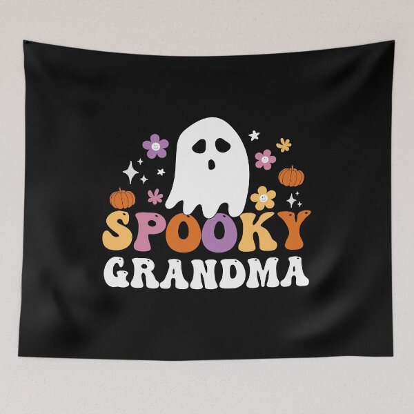 Item preview, Groovy Ghost Spooky Season Grandma Lazy Halloween Costume designed and sold by Sasikharn.