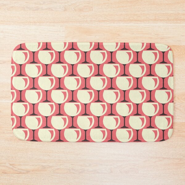 Item preview, 2063 - wine glasses, pink designed and sold by RouCouCou.