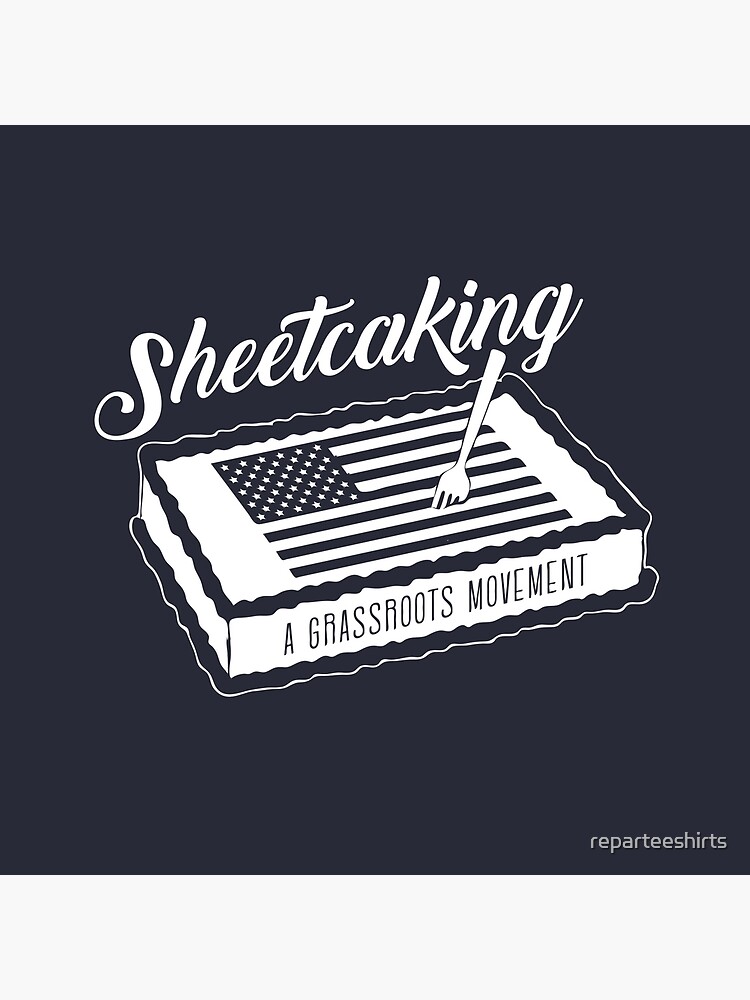 Sheetcaking A Grass Roots Movement Tote Bag By Reparteeshirts Redbubble