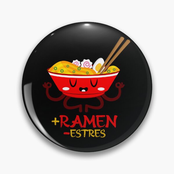 Aperçu de l'œuvre Plus de ramen moins de stress créée et vendue par jheycoco.