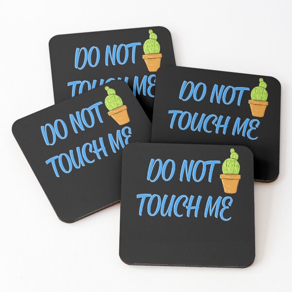 Item preview, DO NOT  TOUCH ME designed and sold by Trendora Studio.