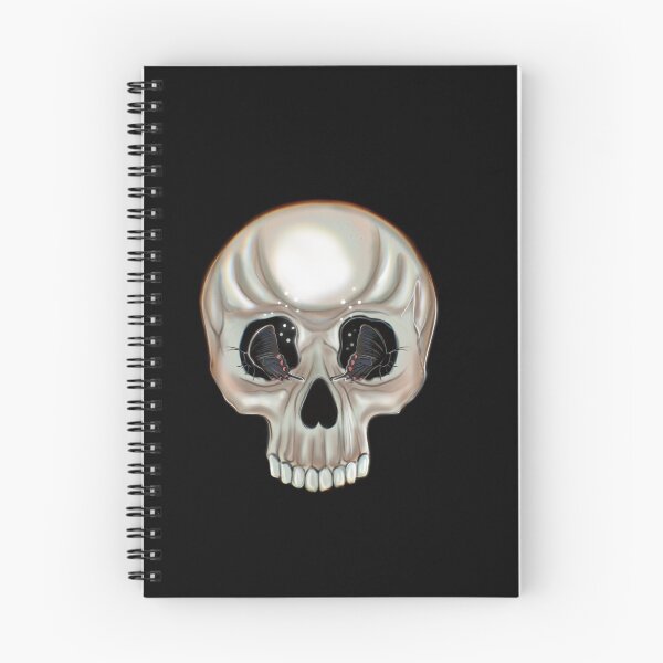 Item preview,  Skull With Butterflies  designed and sold by xsaxsandra.