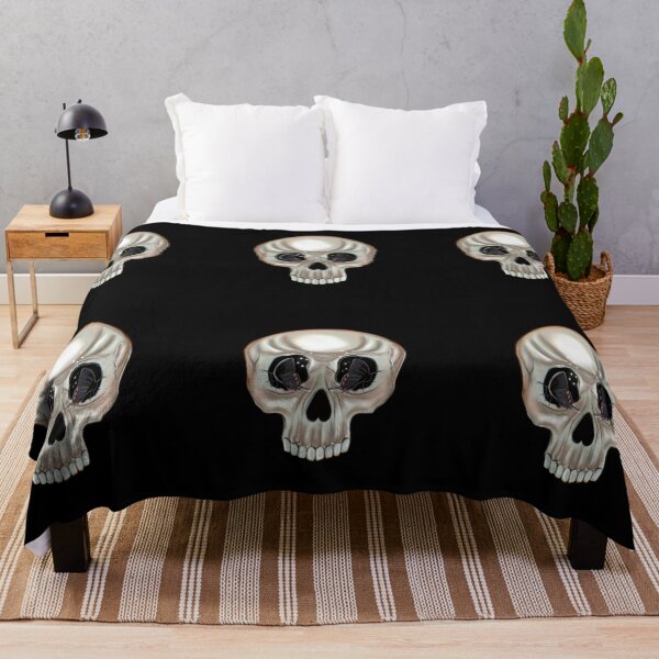 Item preview,  Skull With Butterflies  designed and sold by xsaxsandra.