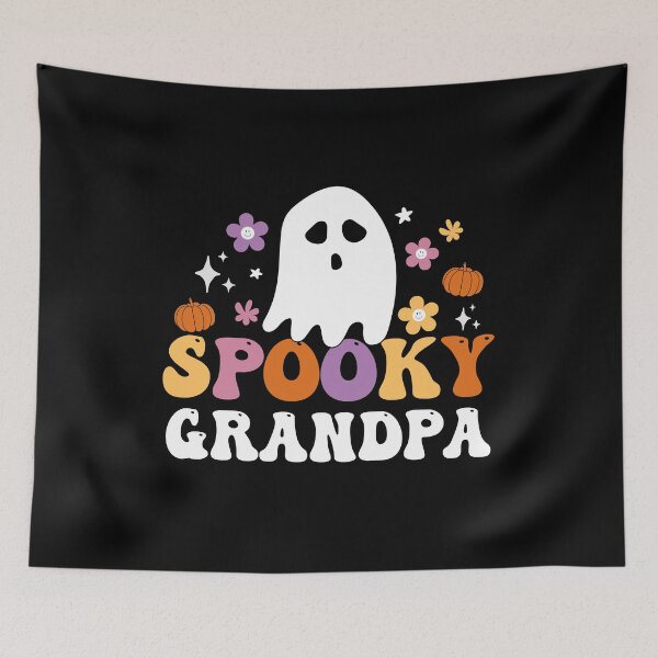 Item preview, Spooky grandpa Groovy Ghost Spooky Season Lazy Halloween Costume designed and sold by Sasikharn.