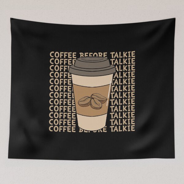 Item preview, Coffee Before Talkie designed and sold by Shirtflyer.