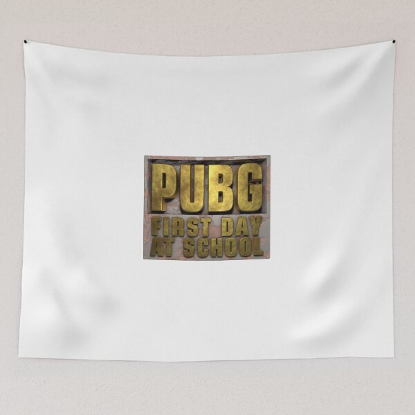 Item preview, PUBG Playerunknowns Battlegrounds 1 Day at School designed and sold by Delpieroo.