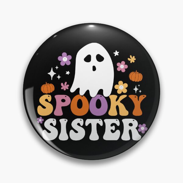 Item preview, Spooky Sister Groovy Ghost Spooky Season Lazy Halloween Costume designed and sold by Sasikharn.