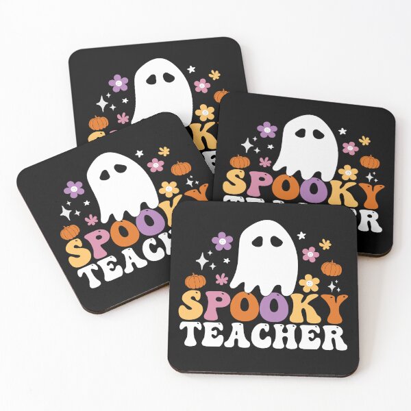 Item preview, Spooky Teacher Groovy Ghost Spooky Season Lazy Halloween Costume designed and sold by Sasikharn.