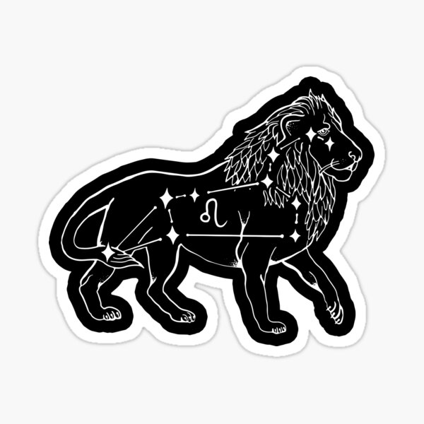The Leo Constellation Sticker