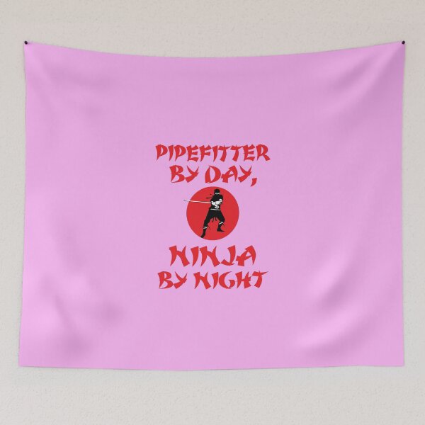 Item preview, Pipefitter Day Ninja Night  designed and sold by AlwaysAwesome.