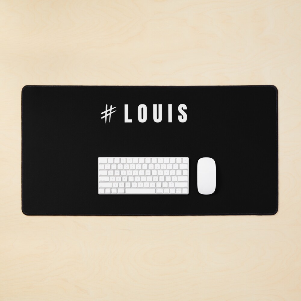 Hello My Name is Louis Name Tag | Photographic Print