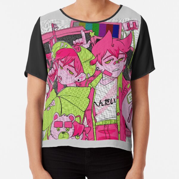 Static Chiffon Top