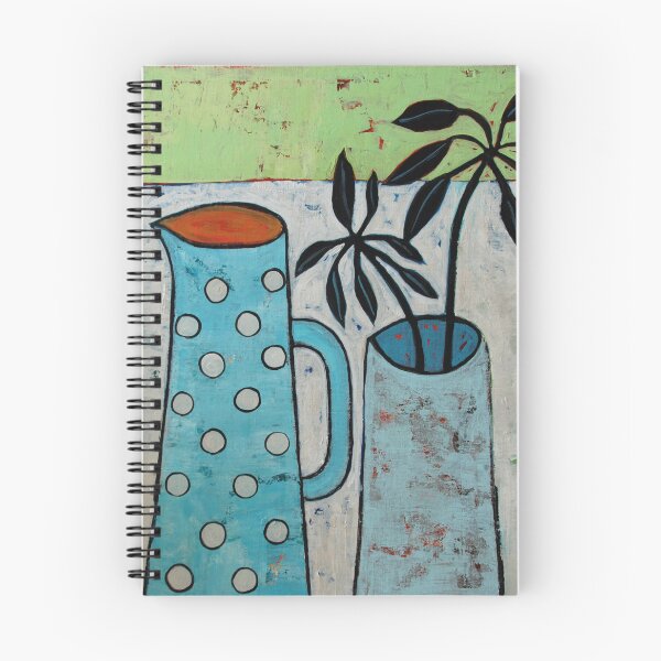 Item preview, Bllue vase with a dotted jug designed and sold by natasa sears.