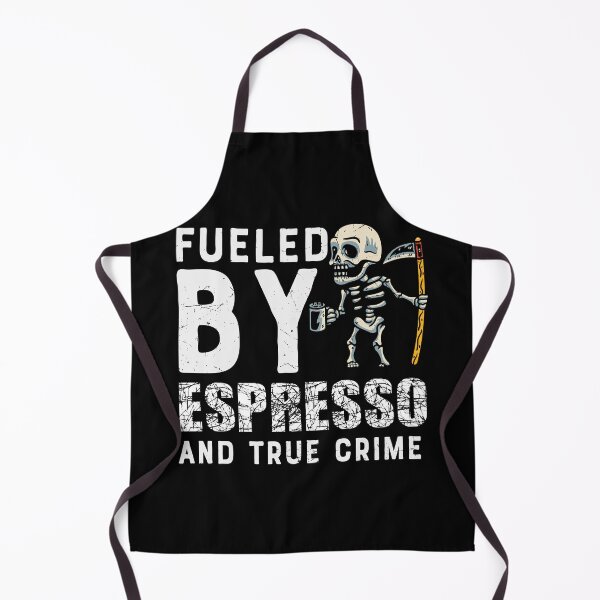 Item preview, Fueled By Espresso And True Crime designed and sold by Shirtflyer.