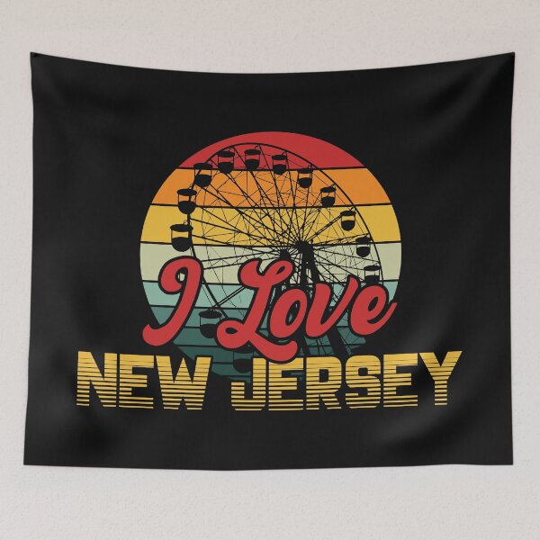 Item preview, I Love New Jersey designed and sold by RetroCentre.